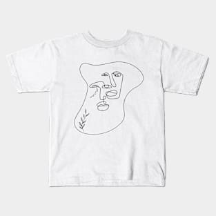 face art fantasy Kids T-Shirt